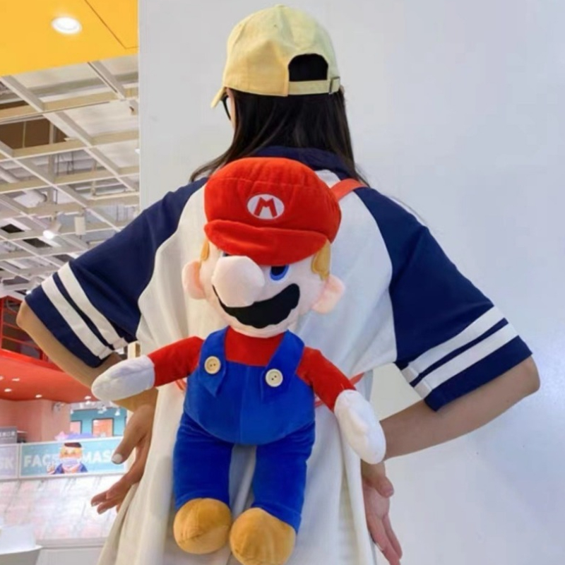 Women Bags For Gift - Marios Plushes Mini Backpacks Cosplay 3D