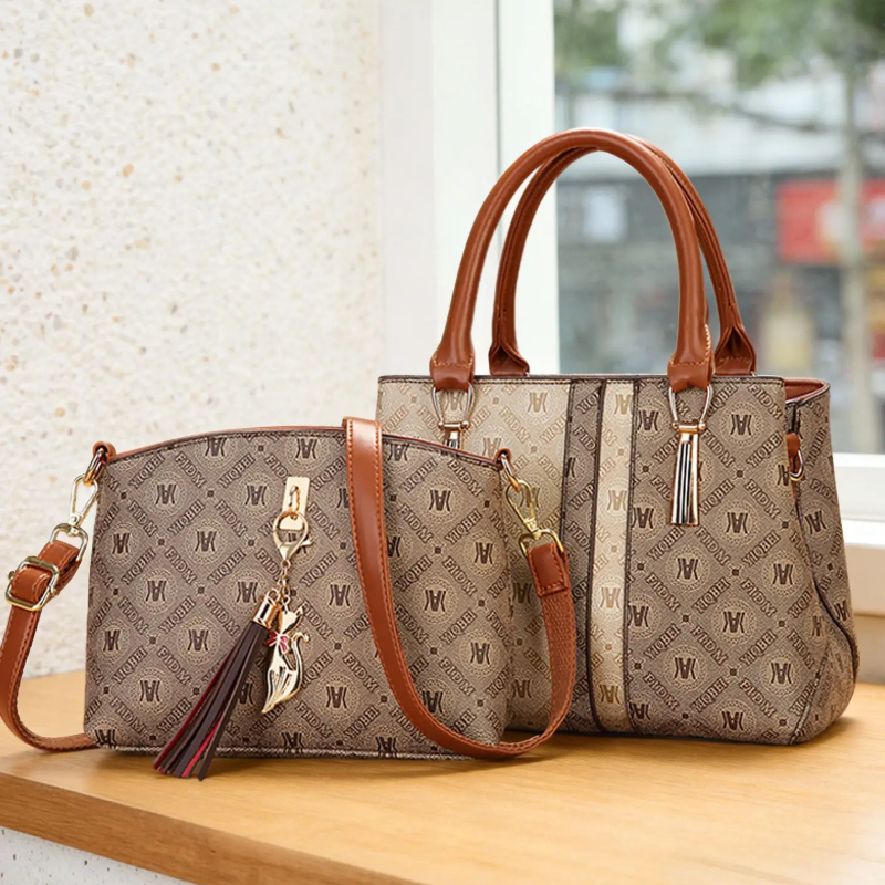 Women Bags For Gift - Women's Handbag Set with Shoulder Bag,