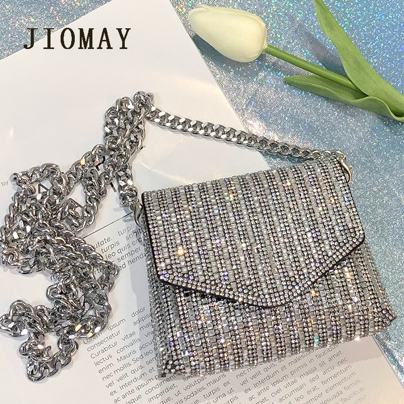 Women Bags Ysl - JIOMAY New Rhinestone Bag for Women