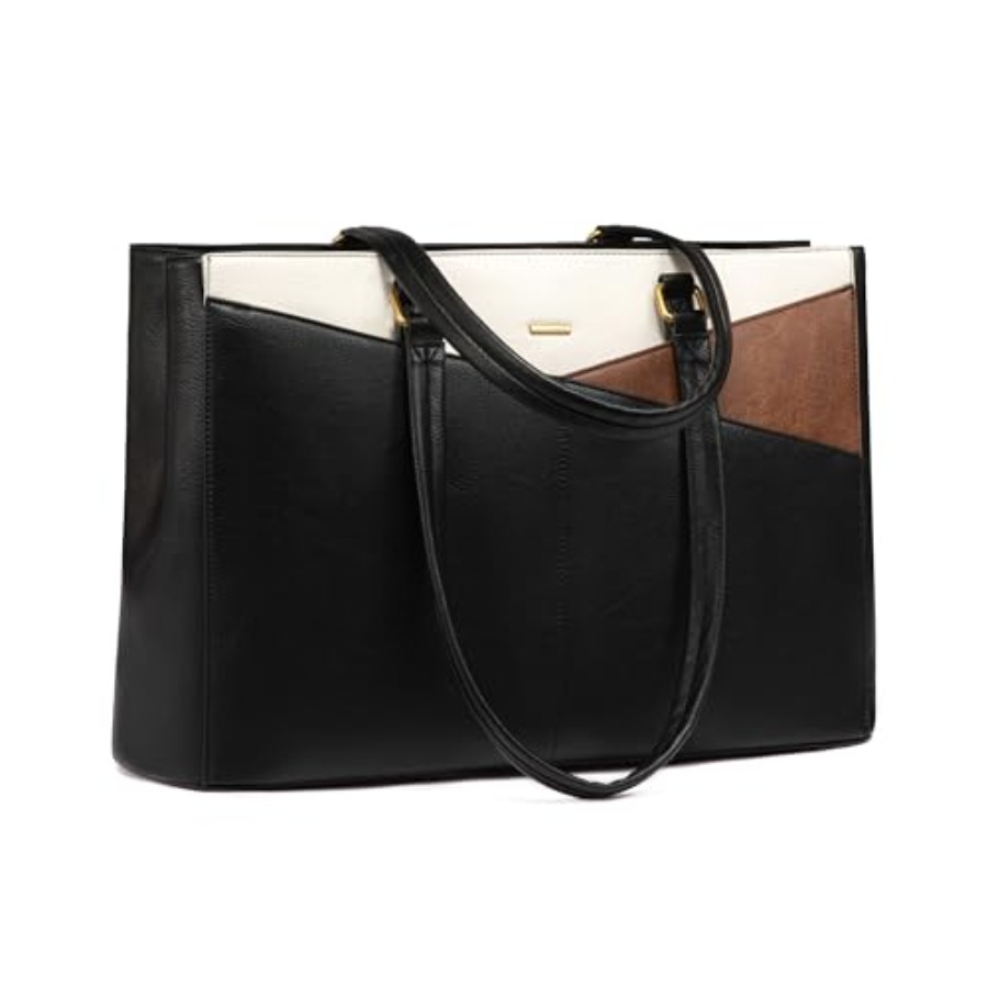 Women Bags For Women - Vintage Leather Work Tote - Laptop