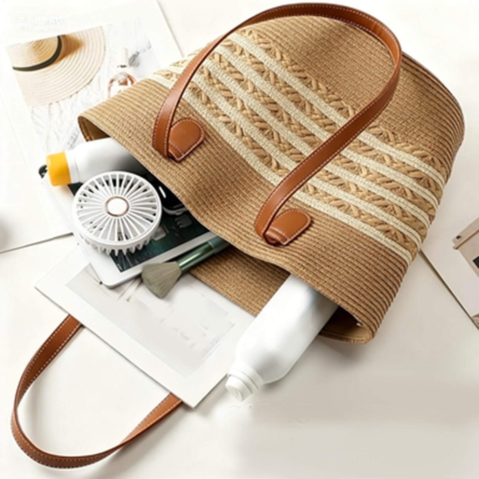 Women Bags For Women - Elegant Chic New Large Boho Straw
