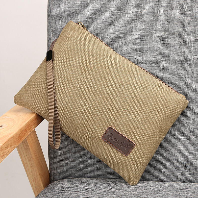 Zipper Wristlet Bag Canvas Sof – Flap Bag Envelope recenzja i cena