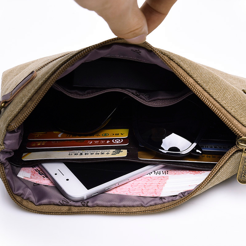 Zipper Wristlet Bag Canvas Sof – Flap Bag Envelope recenzja i cena