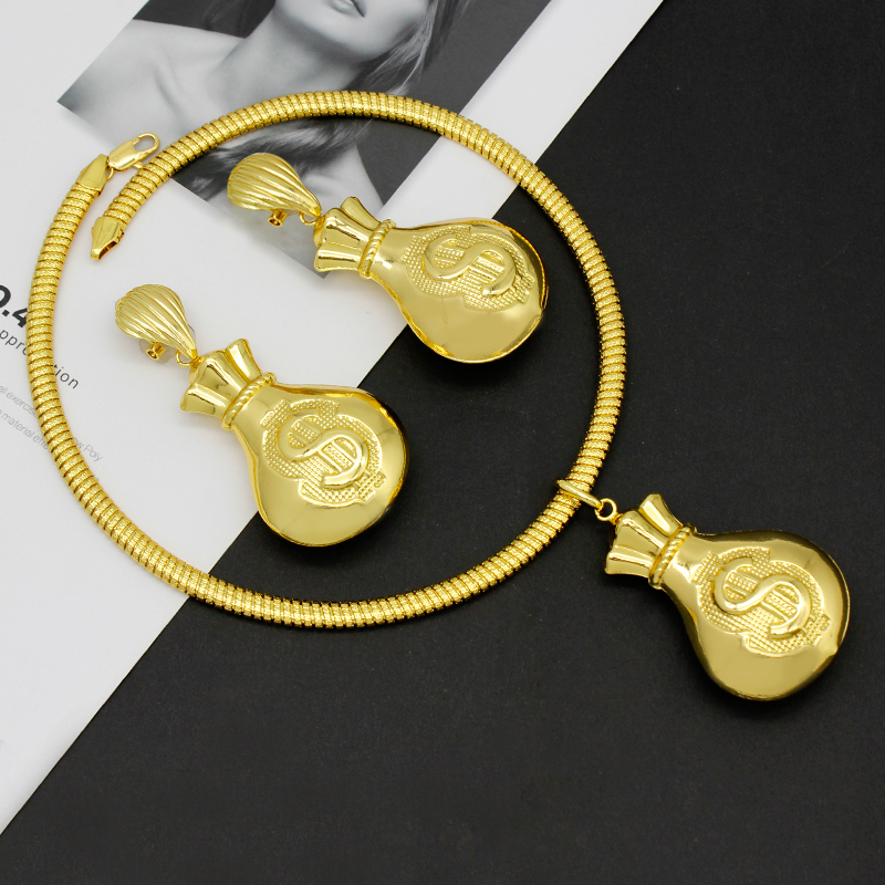 Necklace Italian Jewelry Set D – Women Bags In Dubai recenzja i cena
