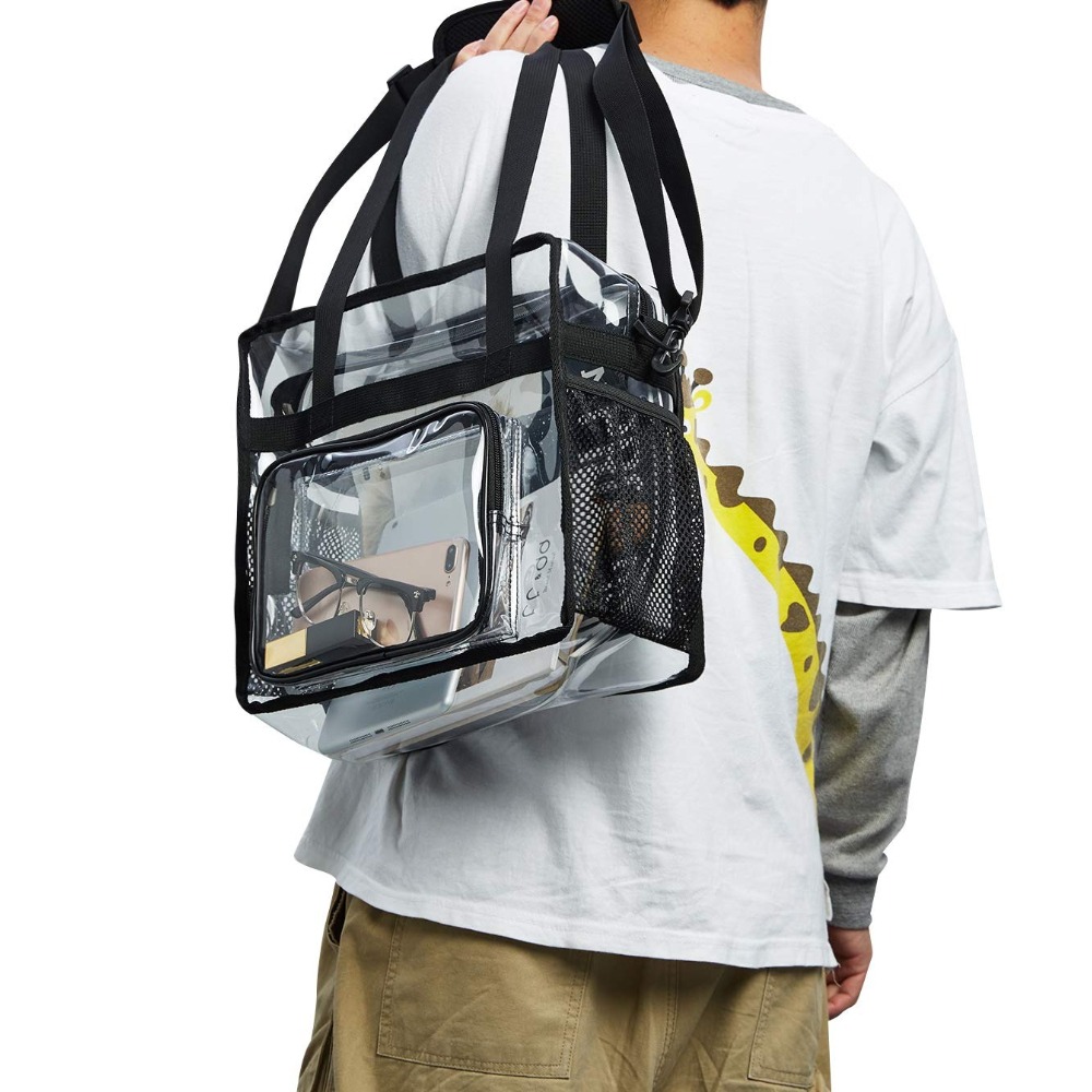 Clear Tote Bag Heavy Duty Plas – Women Bags Work recenzja i cena