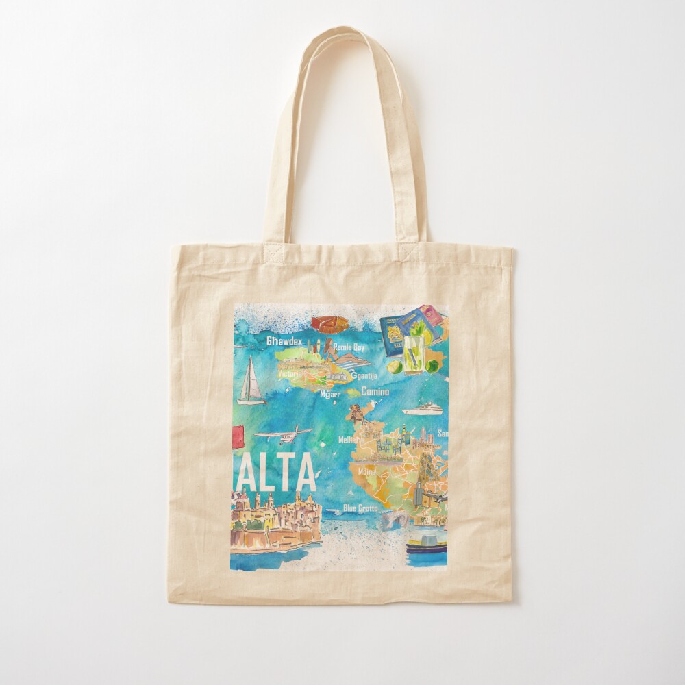 Malta Illustrated Island Trave – Women Bags Malta recenzja i cena