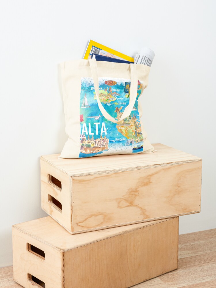 Malta Illustrated Island Trave – Women Bags Malta recenzja i cena