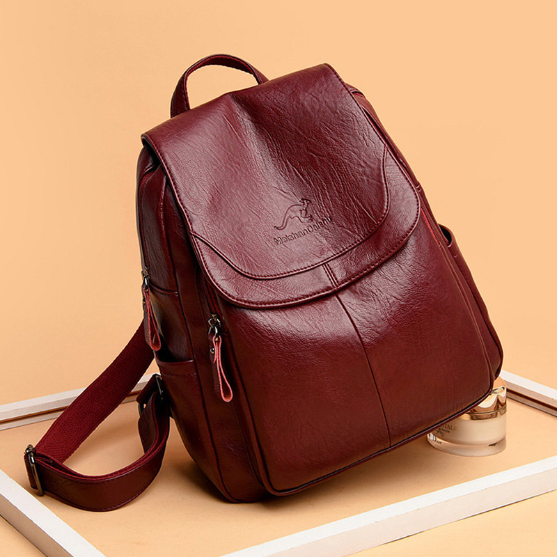 9 Color Women Soft Leather Bac – Mini Backpack Women recenzja i cena