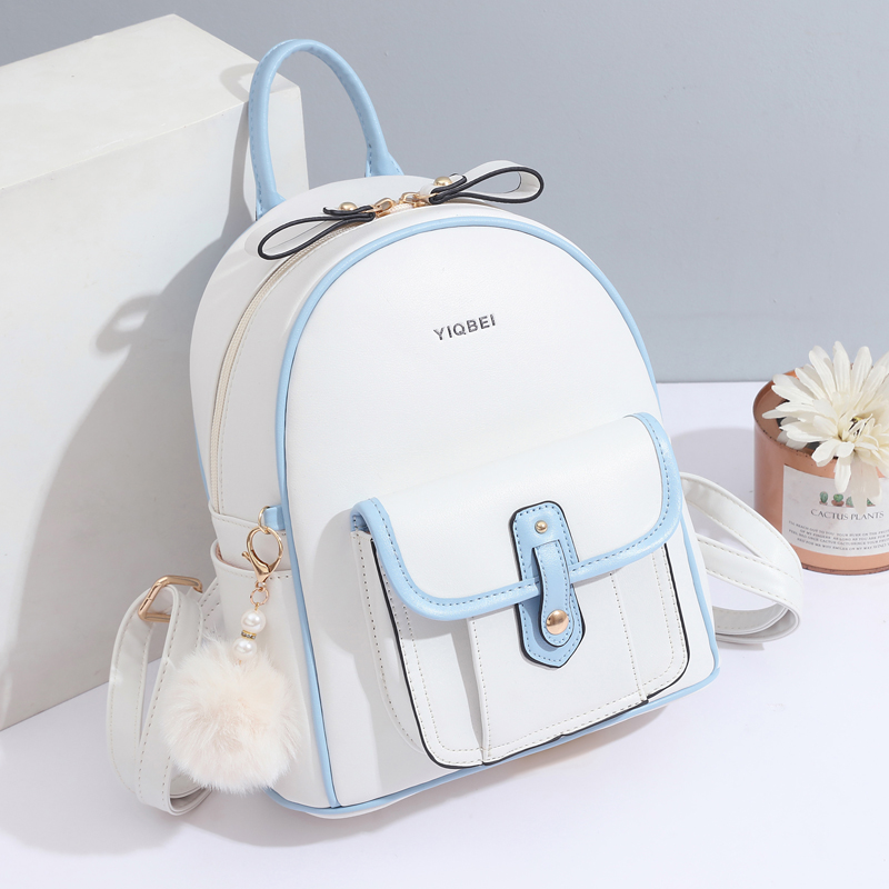 Stylish solid color texture wo – Mini Backpack Women recenzja i cena