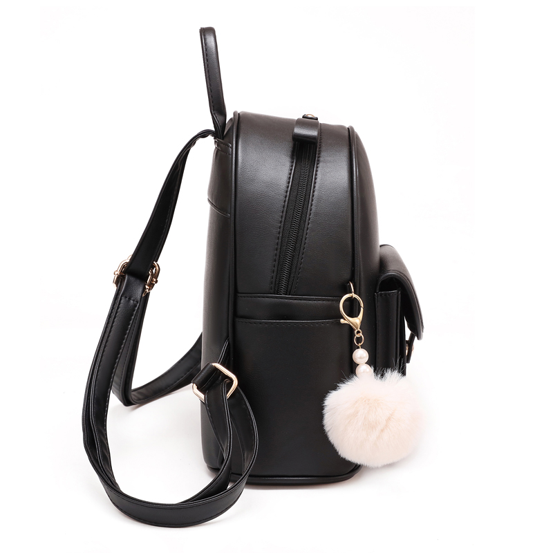 Stylish solid color texture wo – Mini Backpack Women recenzja i cena