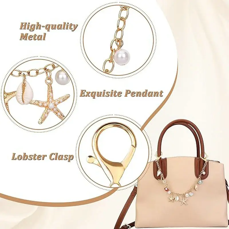 Bag Charms for Handbags Golden – Women Bags Golden recenzja i cena