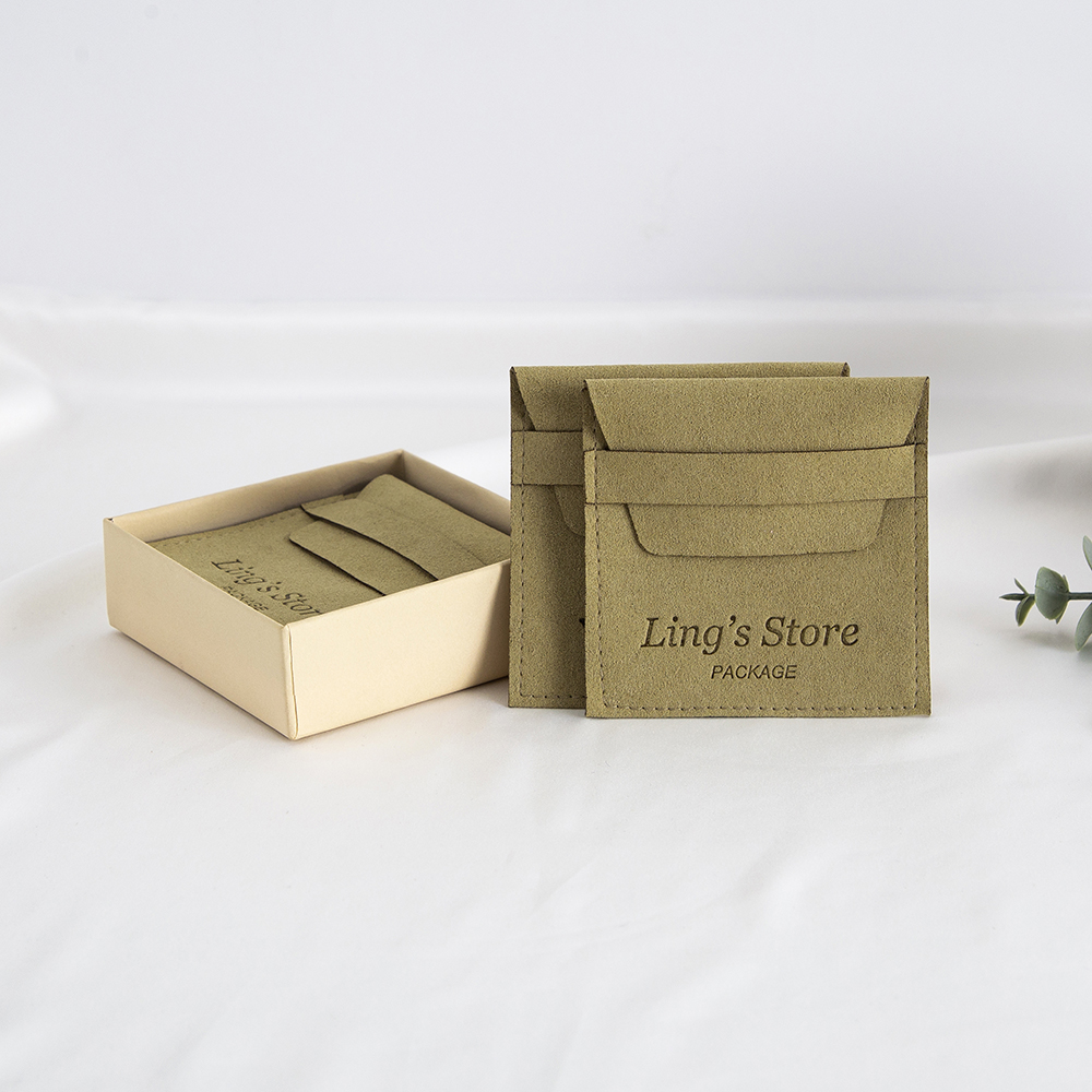 100Pcs Custom Logo Green Jewel – Flap Bag Envelope recenzja i cena