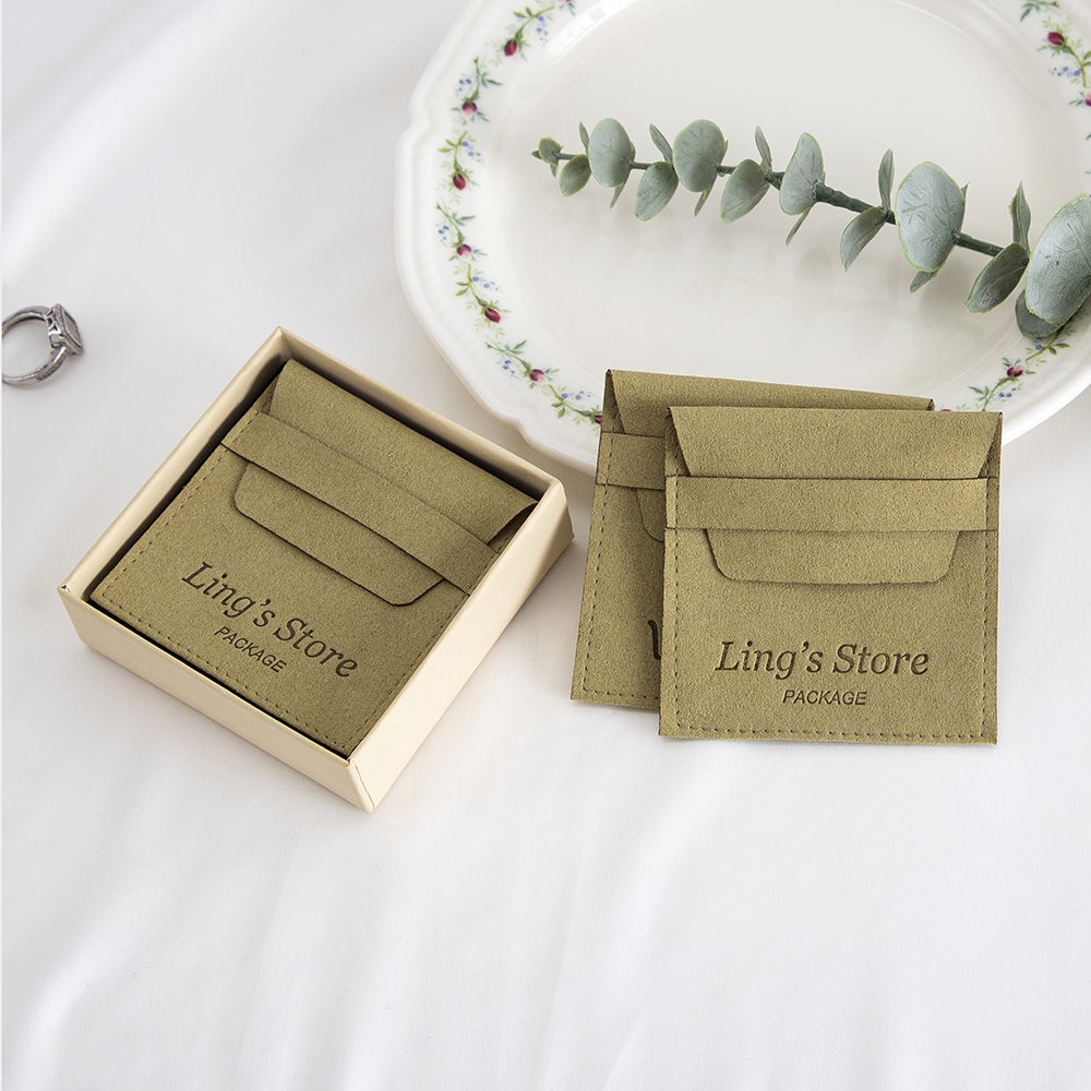 100Pcs Custom Logo Green Jewel – Flap Bag Envelope recenzja i cena
