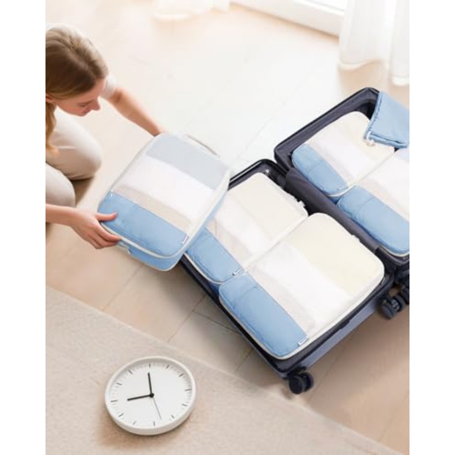 6 Set Compression Packing Cube – Women Bags For Women recenzja i cena