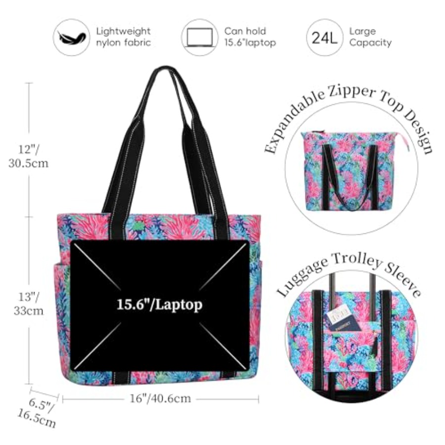 Tote Bag for Women with Laptop – Women Bags For Women recenzja i cena