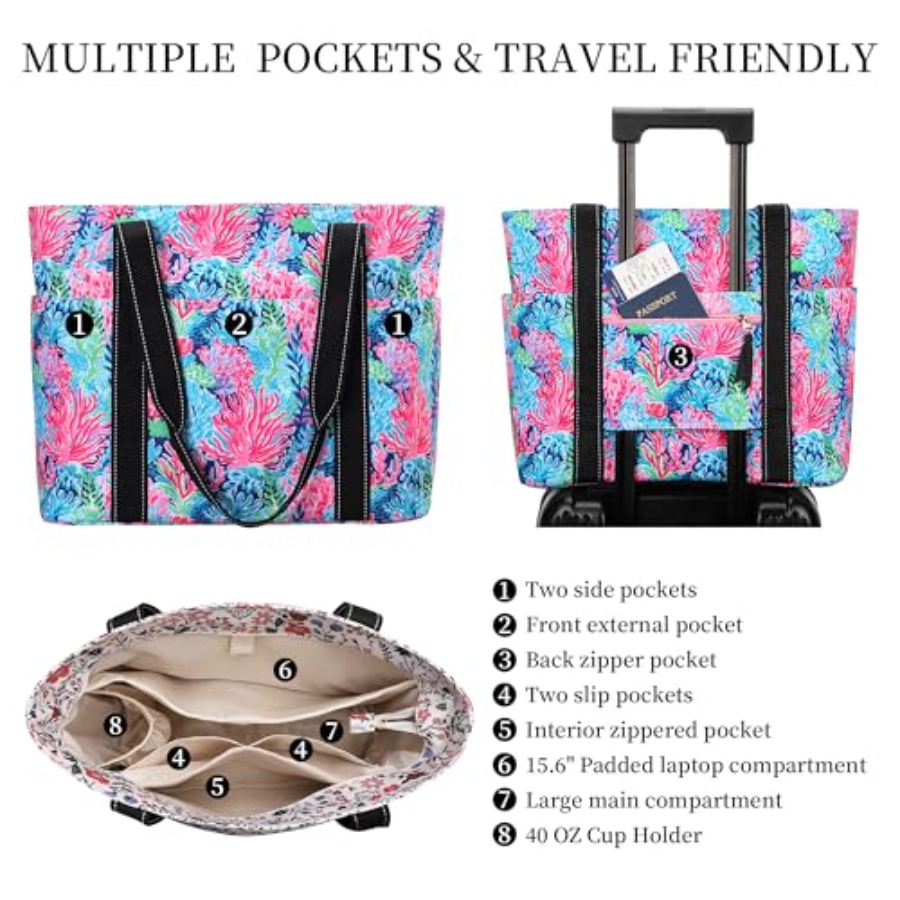 Tote Bag for Women with Laptop – Women Bags For Women recenzja i cena