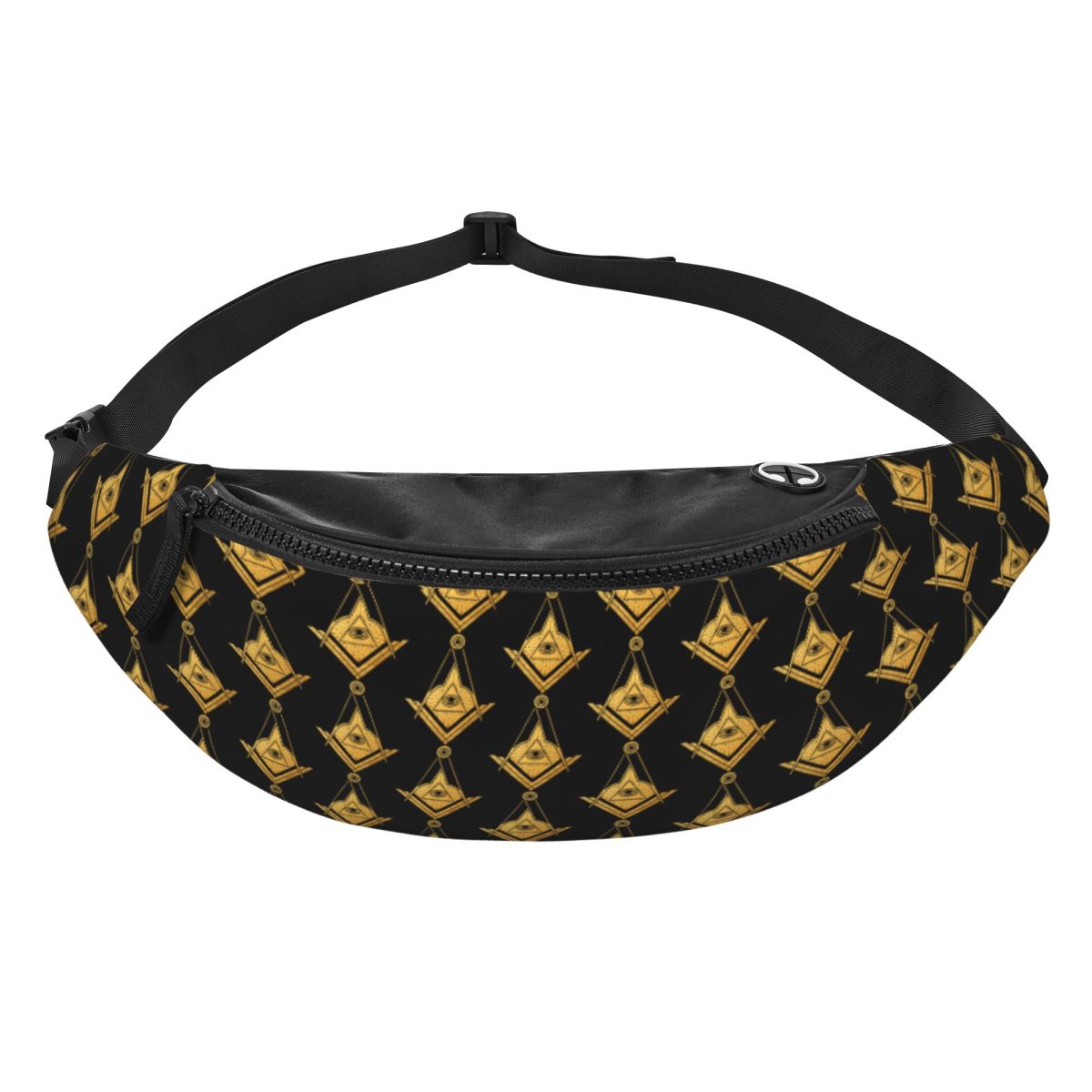 Custom Golden Masonic Symbol F – Women Bags Golden recenzja i cena