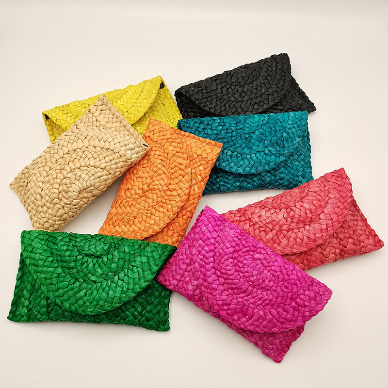 Women Fashion Straw Clutch Bag – Flap Bag Envelope recenzja i cena