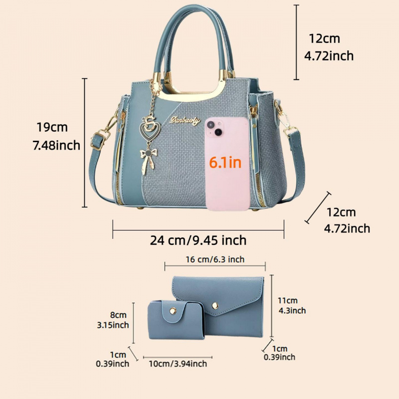 Elegant Women's Handbag Set, M – Women Bags For Gift recenzja i cena