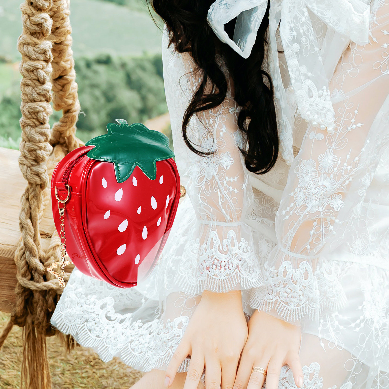 Trendy Fruit Shape Cross Body  – Women Bags For Gift recenzja i cena