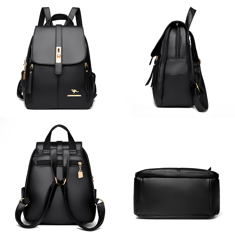 2024 Genuine Women Leather Bac – Mini Backpack Women recenzja i cena