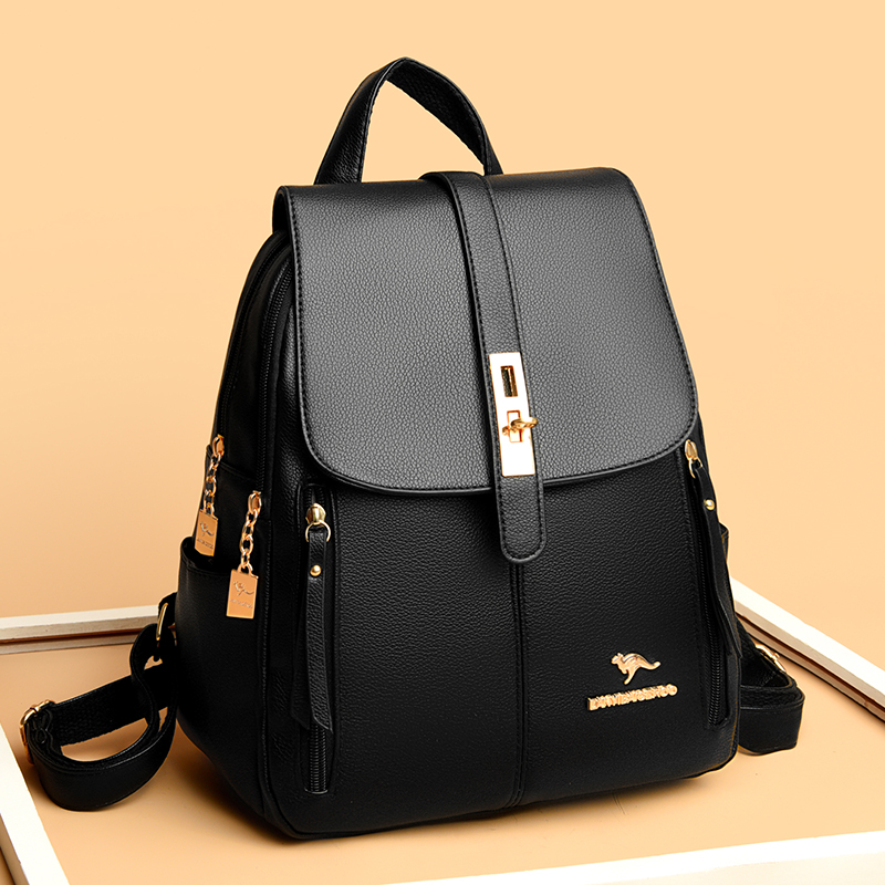2024 Genuine Women Leather Bac – Mini Backpack Women recenzja i cena