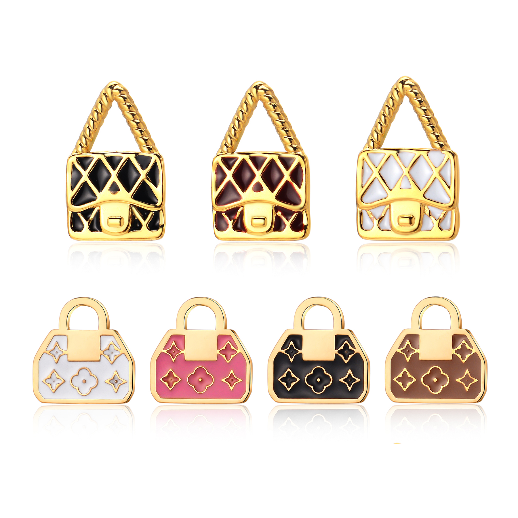 5PCS Cute Bag Stainless Steel  – Women'S Bags Ebay recenzja i cena