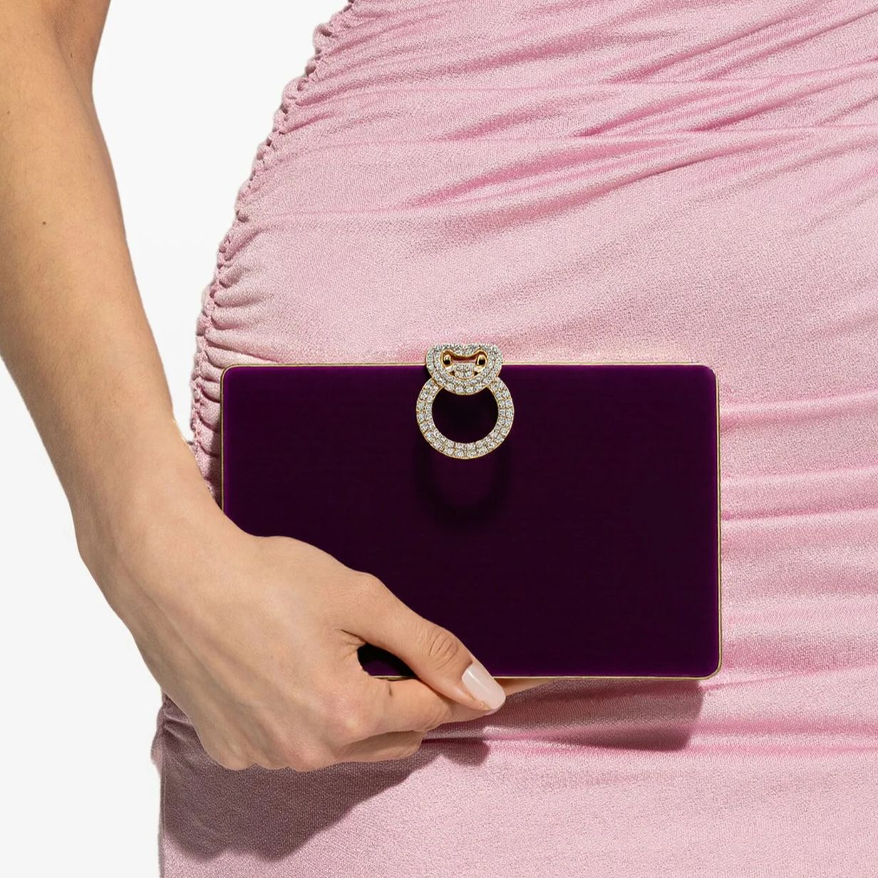 Velvet Women Evening Bags Diam – Women Bags Golden recenzja i cena
