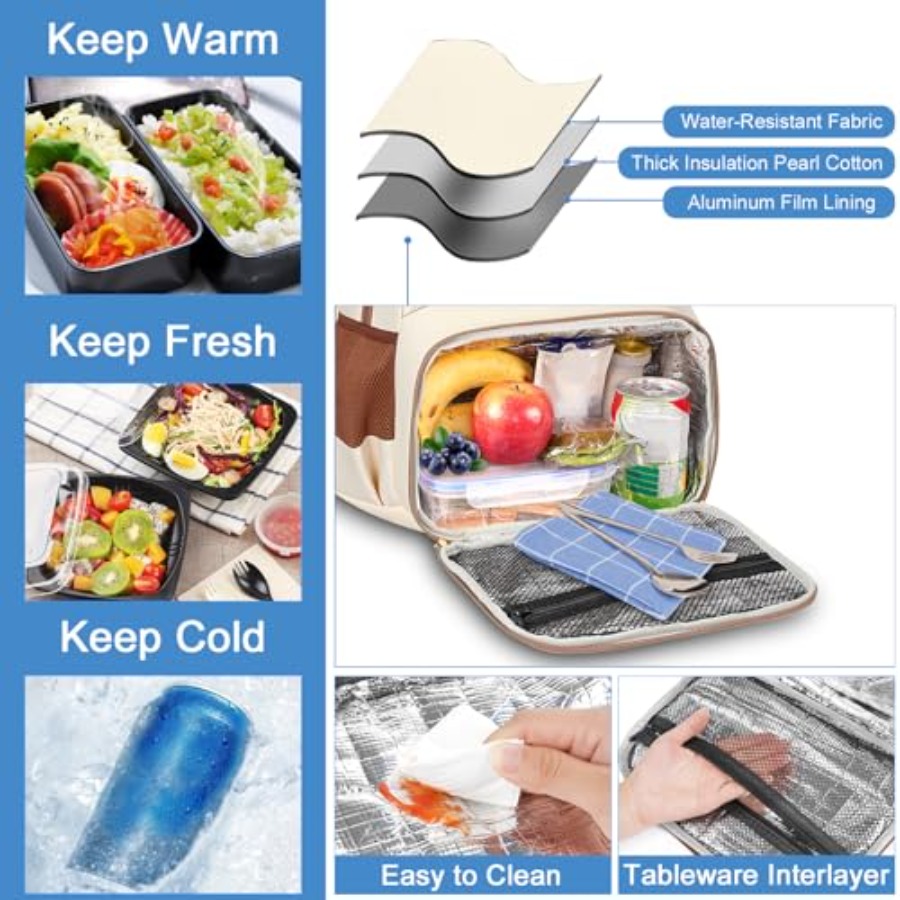 Backpack Lunch Bag for Women,  – Women Bags Work recenzja i cena