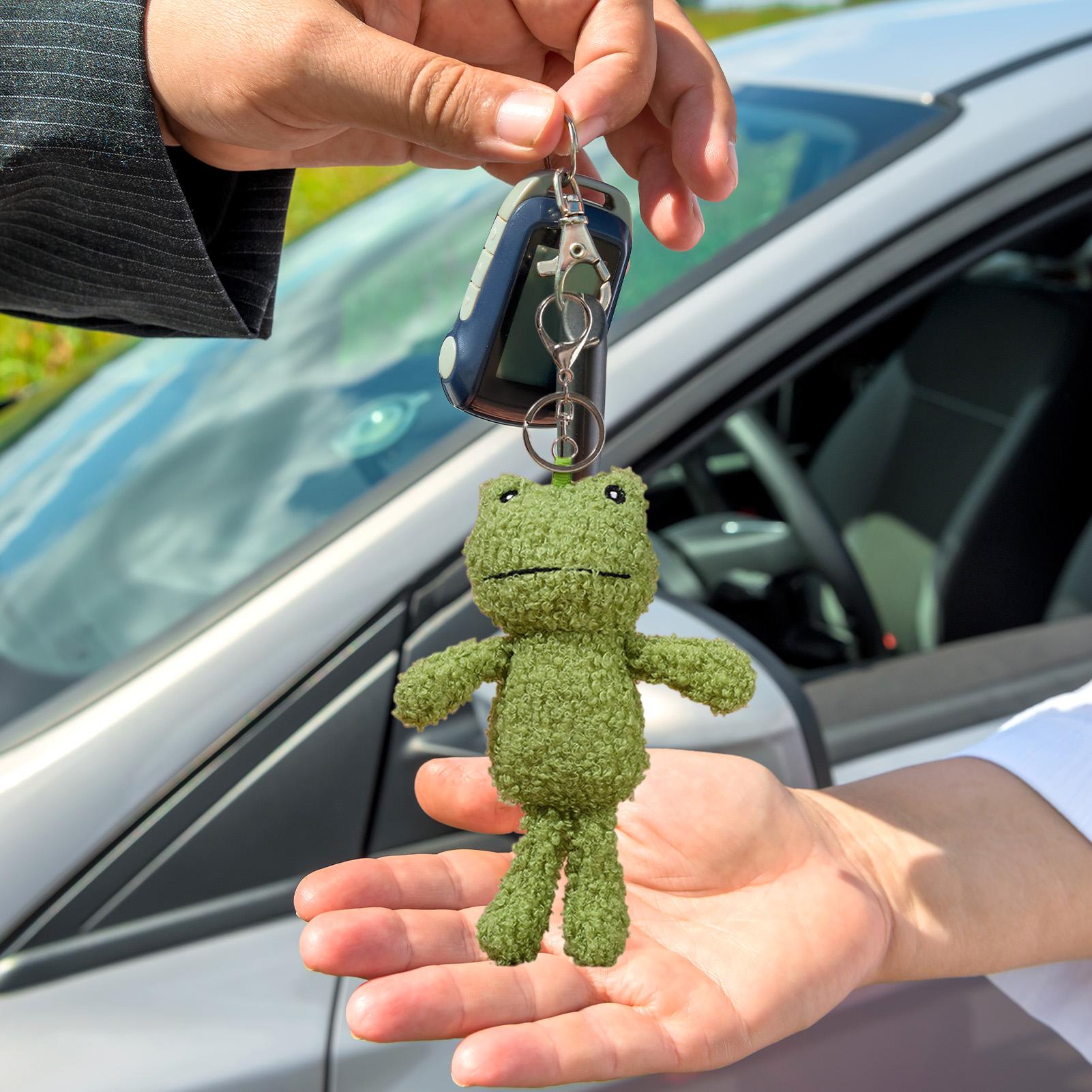 Plush Frog Keychain Bag Charm  – Women'S Bags New Collection recenzja i cena
