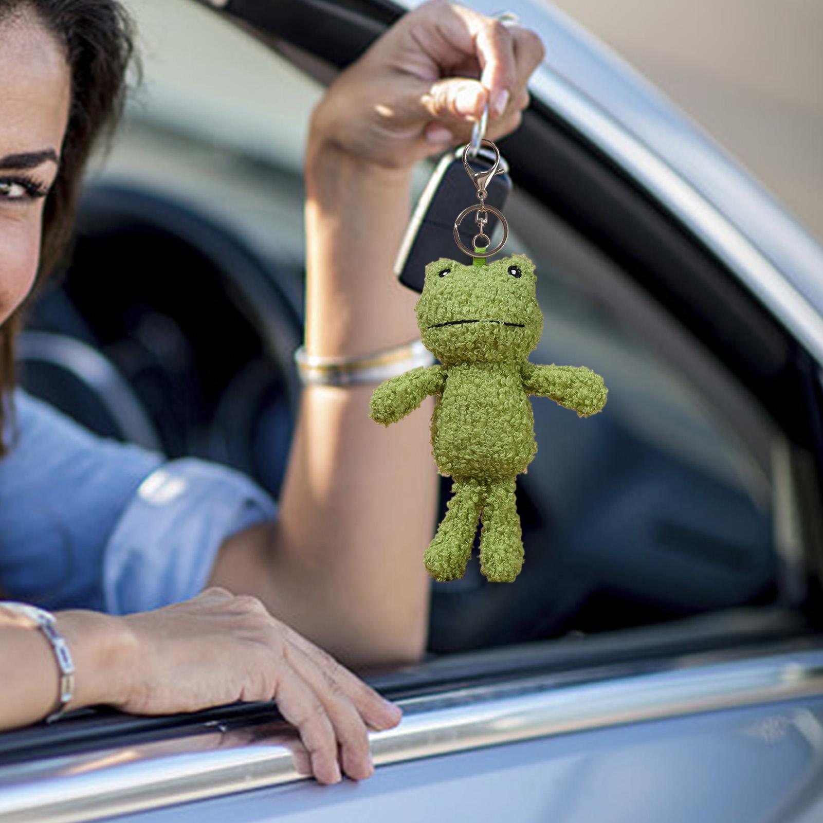 Plush Frog Keychain Bag Charm  – Women'S Bags New Collection recenzja i cena