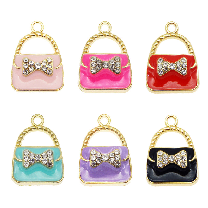 6pcs handbag shape pendant Bow – Women'S Bags Ebay recenzja i cena
