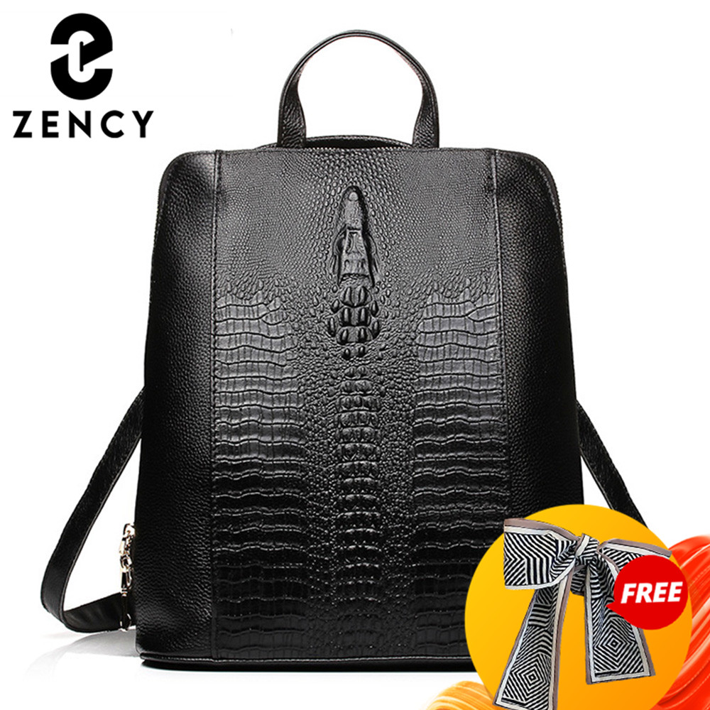 Zency 100% Genuine Leather Kna – Mini Backpack Women recenzja i cena