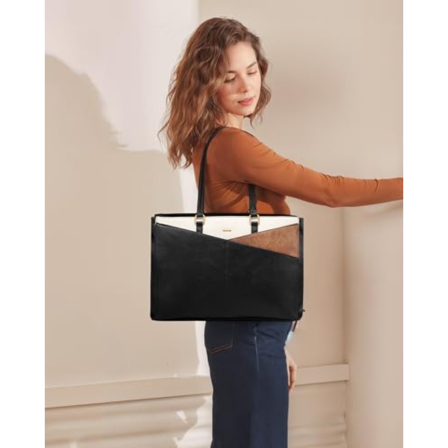 Vintage Leather Work Tote - La – Women Bags For Women recenzja i cena