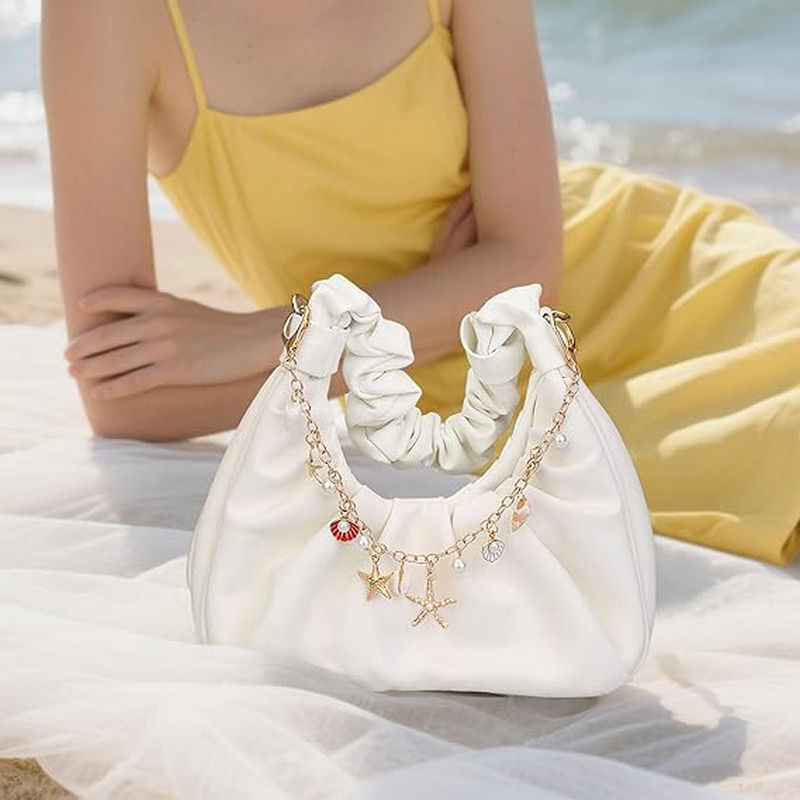 Bag Charms for Handbags Golden – Women Bags Golden recenzja i cena