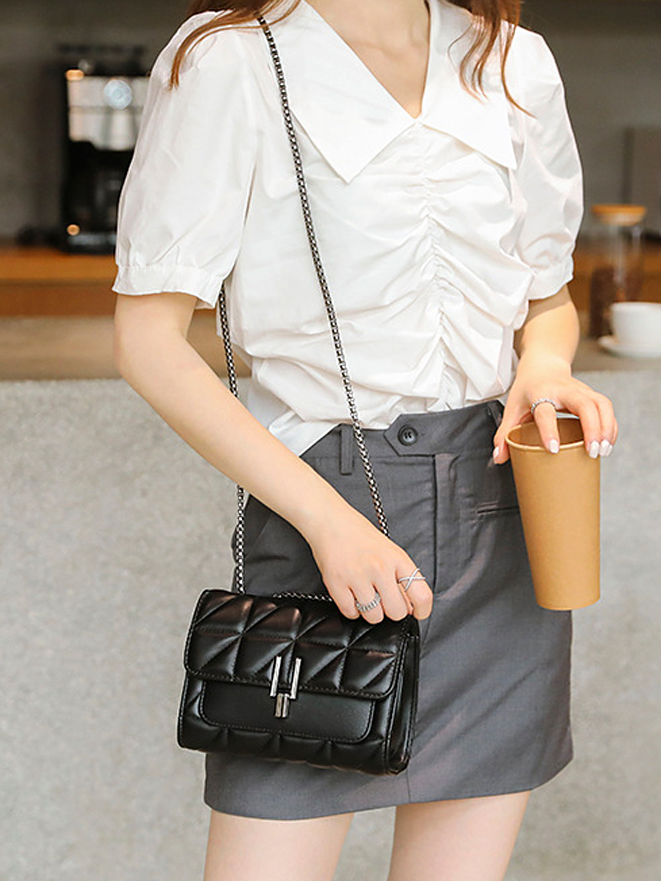 Classic Quilted Detail Square  – Women Bags Ysl recenzja i cena