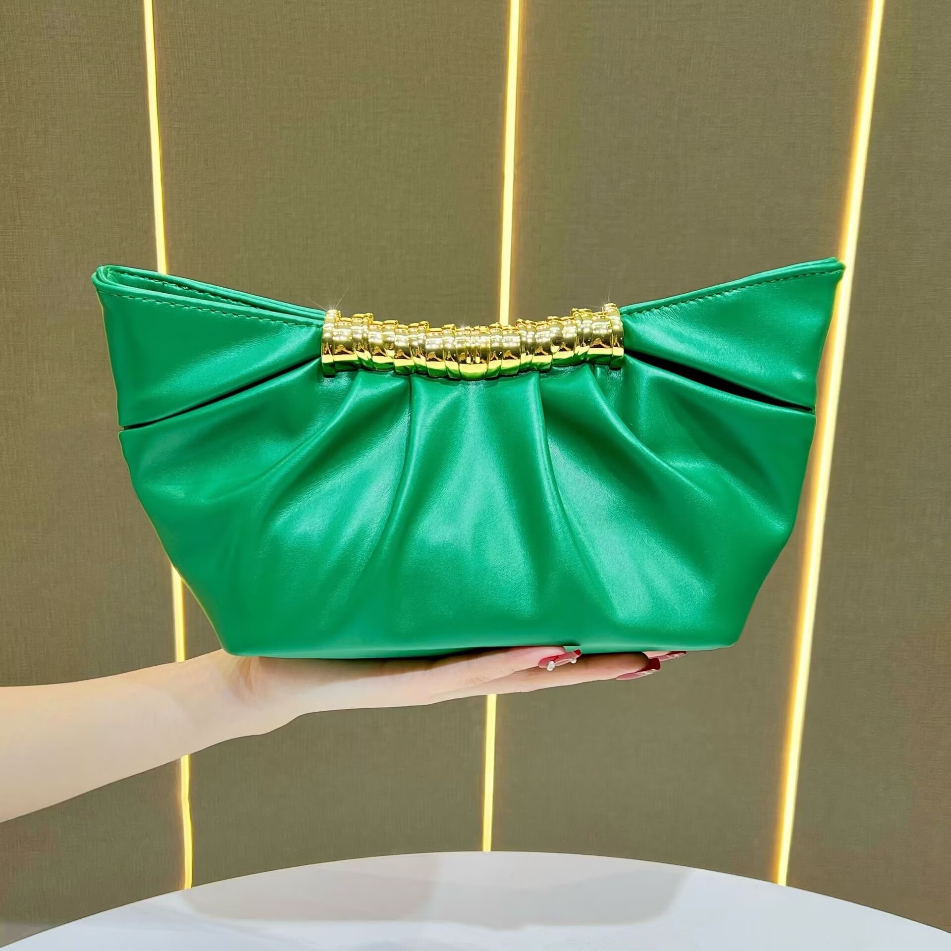 Fashion Golden Women's Bag,Sof – Women Bags Golden recenzja i cena