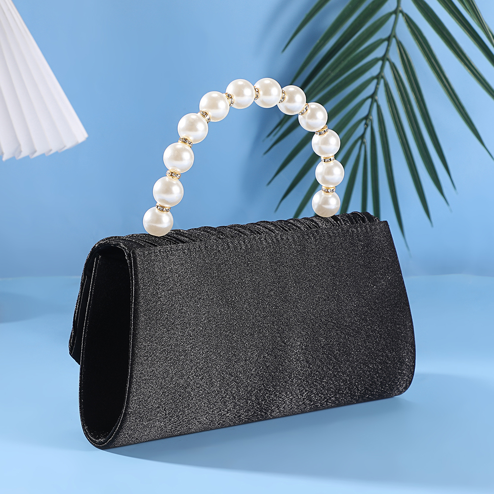 New pleated pearl handbag - el – Flap Bag Envelope recenzja i cena