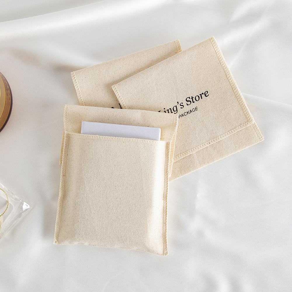 Custom Logo Canvas Cotton Musl – Flap Bag Envelope recenzja i cena