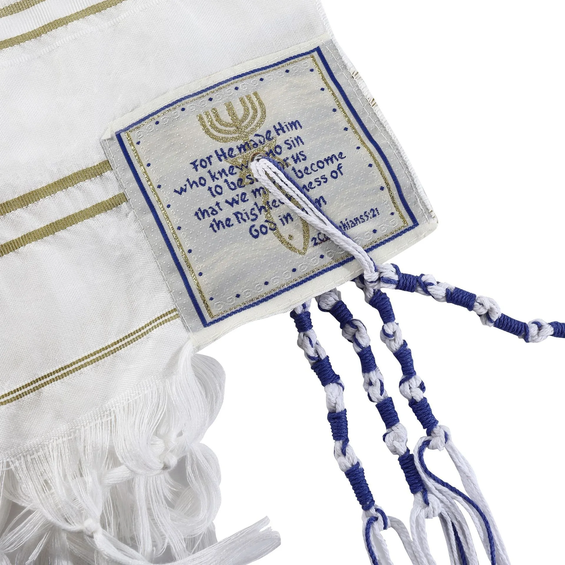 Golden Stripes Prayer Shawl wi – Women Bags Golden recenzja i cena