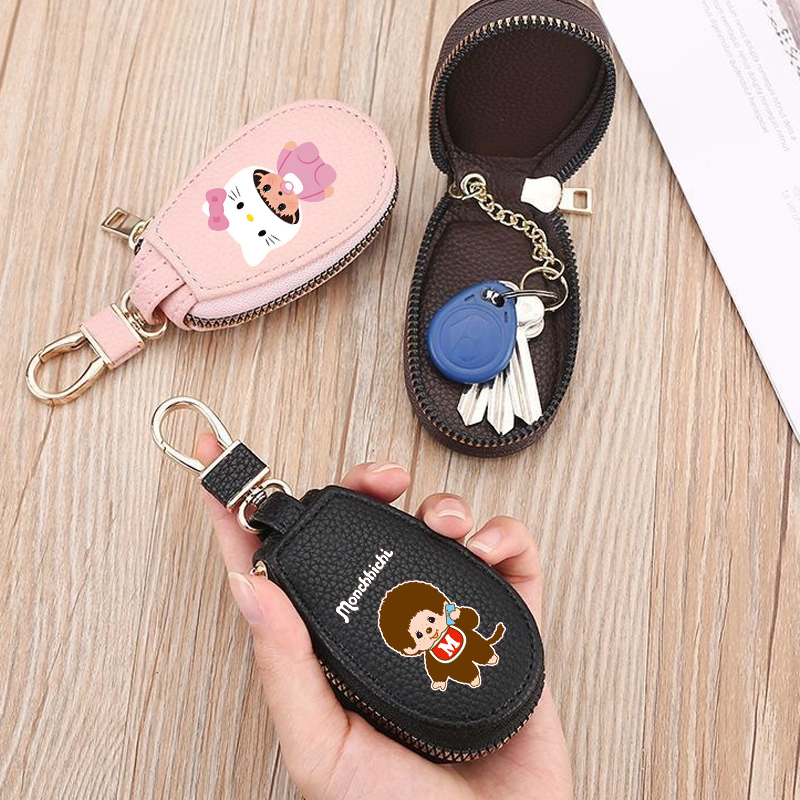 1pcs MONCHHICHI Leather Zipper – Women Bags For Gift recenzja i cena