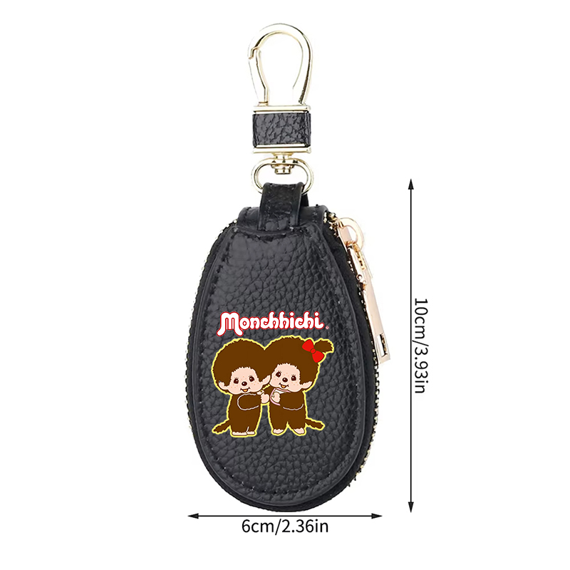 1pcs MONCHHICHI Leather Zipper – Women Bags For Gift recenzja i cena