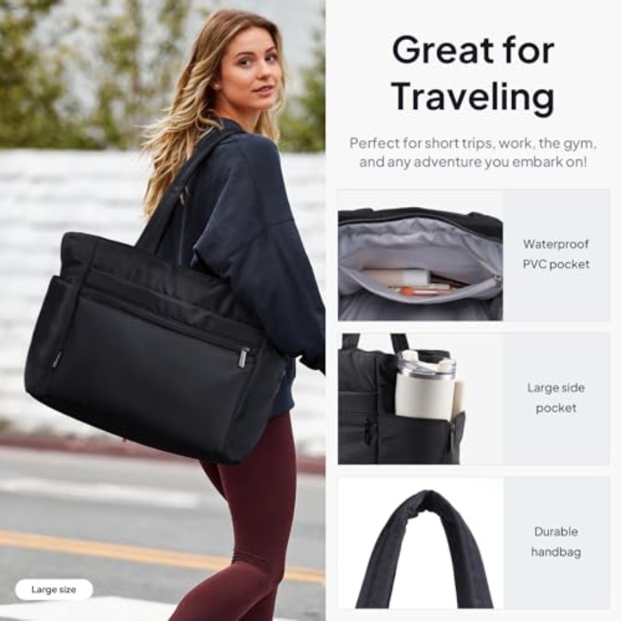 TOPEAST Tote Bag for Women Puf – Women Bags For Women recenzja i cena