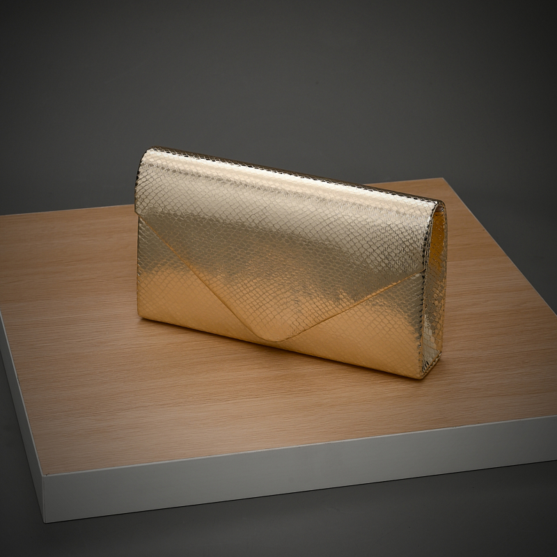 Gold Style Elegant Evening Bag – Flap Bag Envelope recenzja i cena