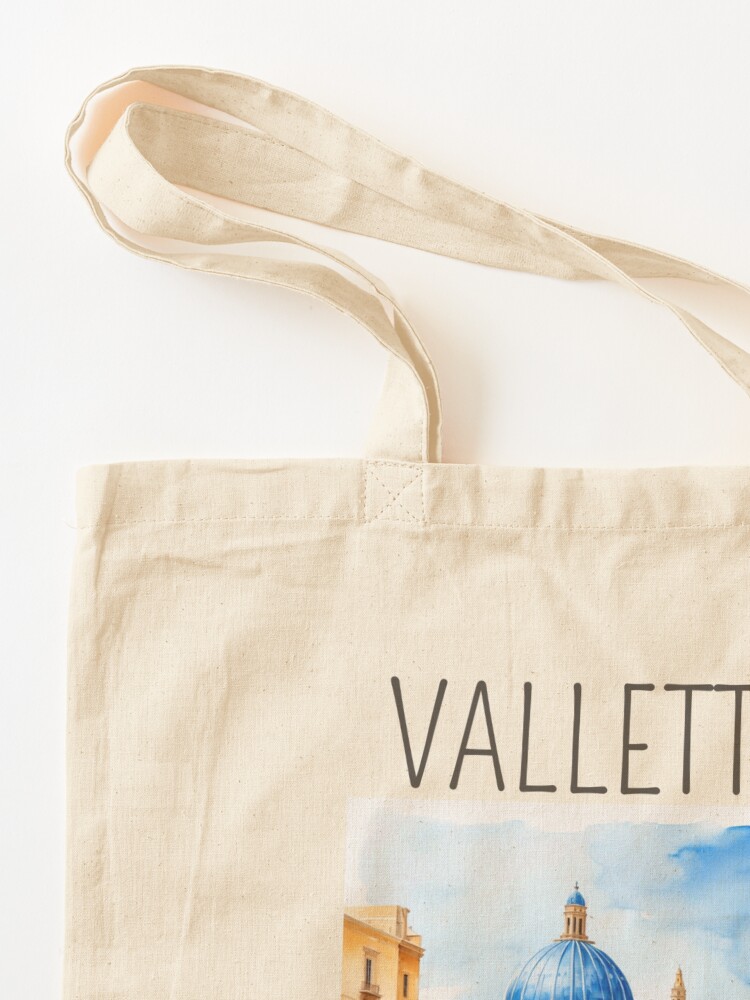 Watercolor Design of Valletta  – Women Bags Malta recenzja i cena