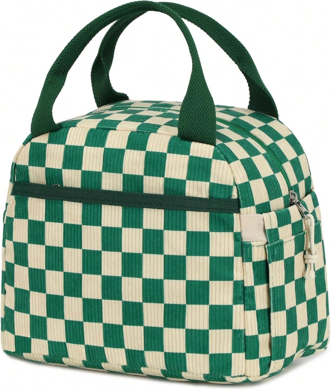 Cute Corduroy Lunch Tote Bags  – Women Bags Work recenzja i cena