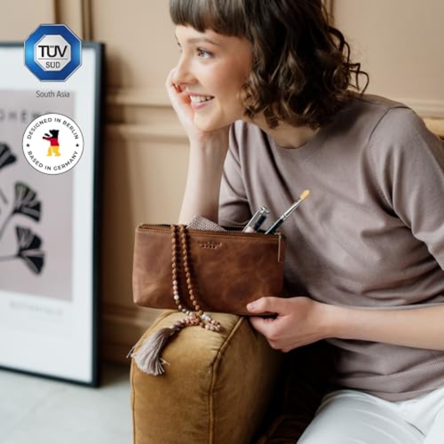 Vintage Genuine Leather Makeup – Women Bags For Women recenzja i cena