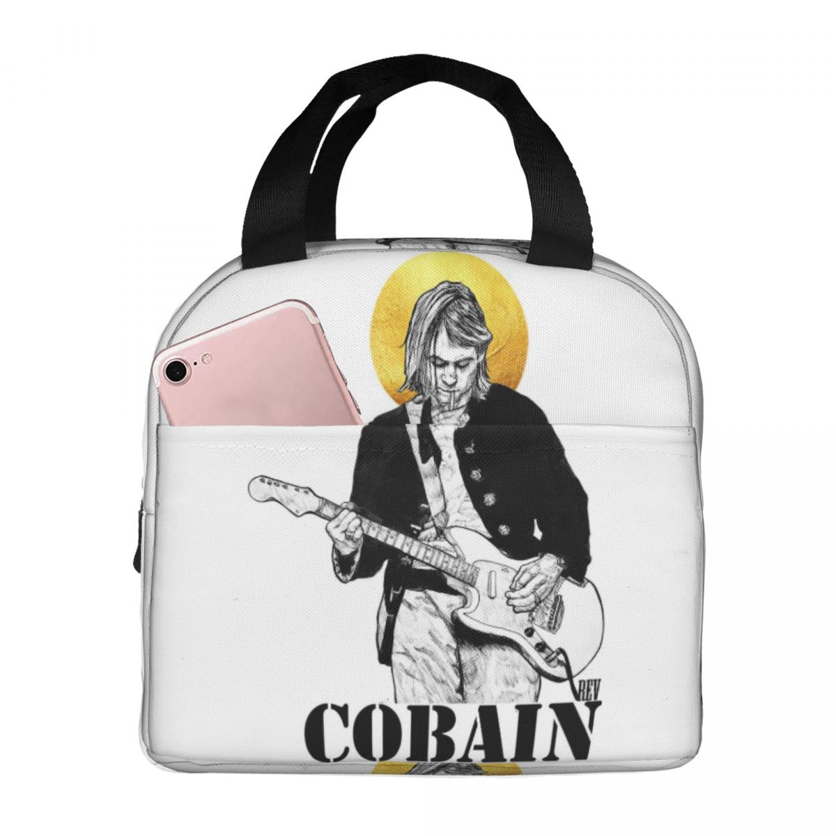 Kurt Cobain Insulated Lunch Ba – Women Bags Kurt recenzja i cena
