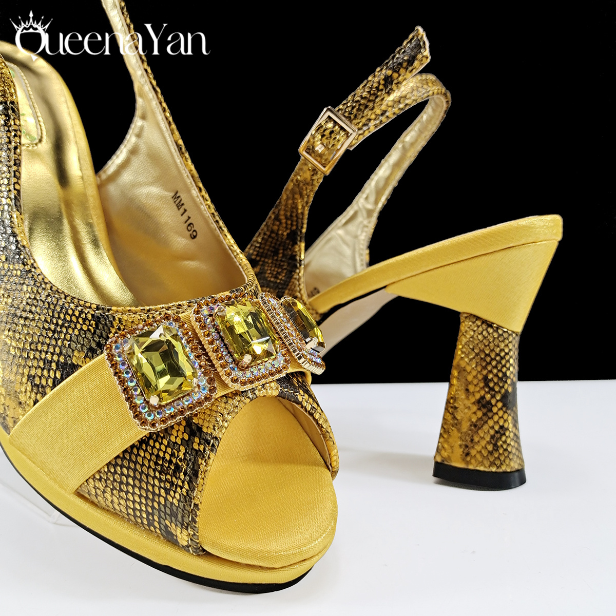 Queena Yan New Luxurious Itali – Women Bags Golden recenzja i cena