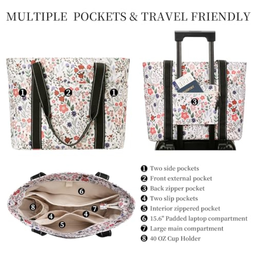 Tote Bag for Women with Laptop – Women Bags For Women recenzja i cena